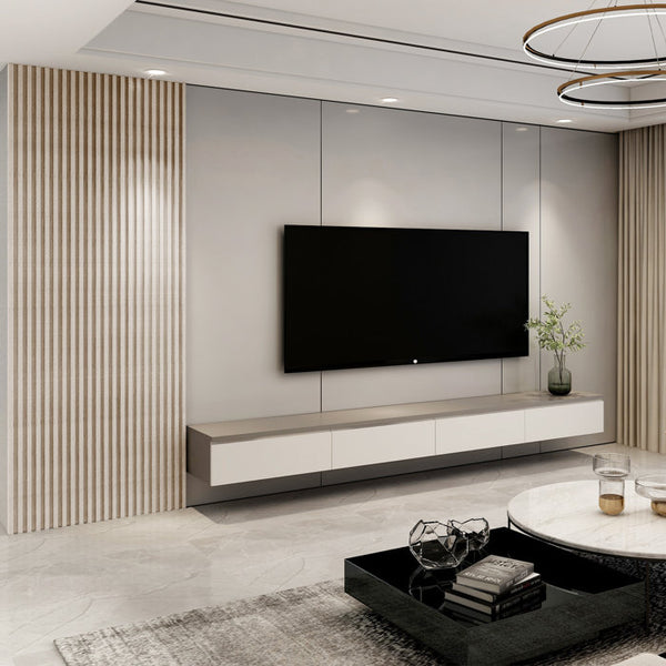 JC1302-34CM ( 35.2 SQF) PS 3D Wall Panel (LED Strip optional) sell by box,32sqf/box