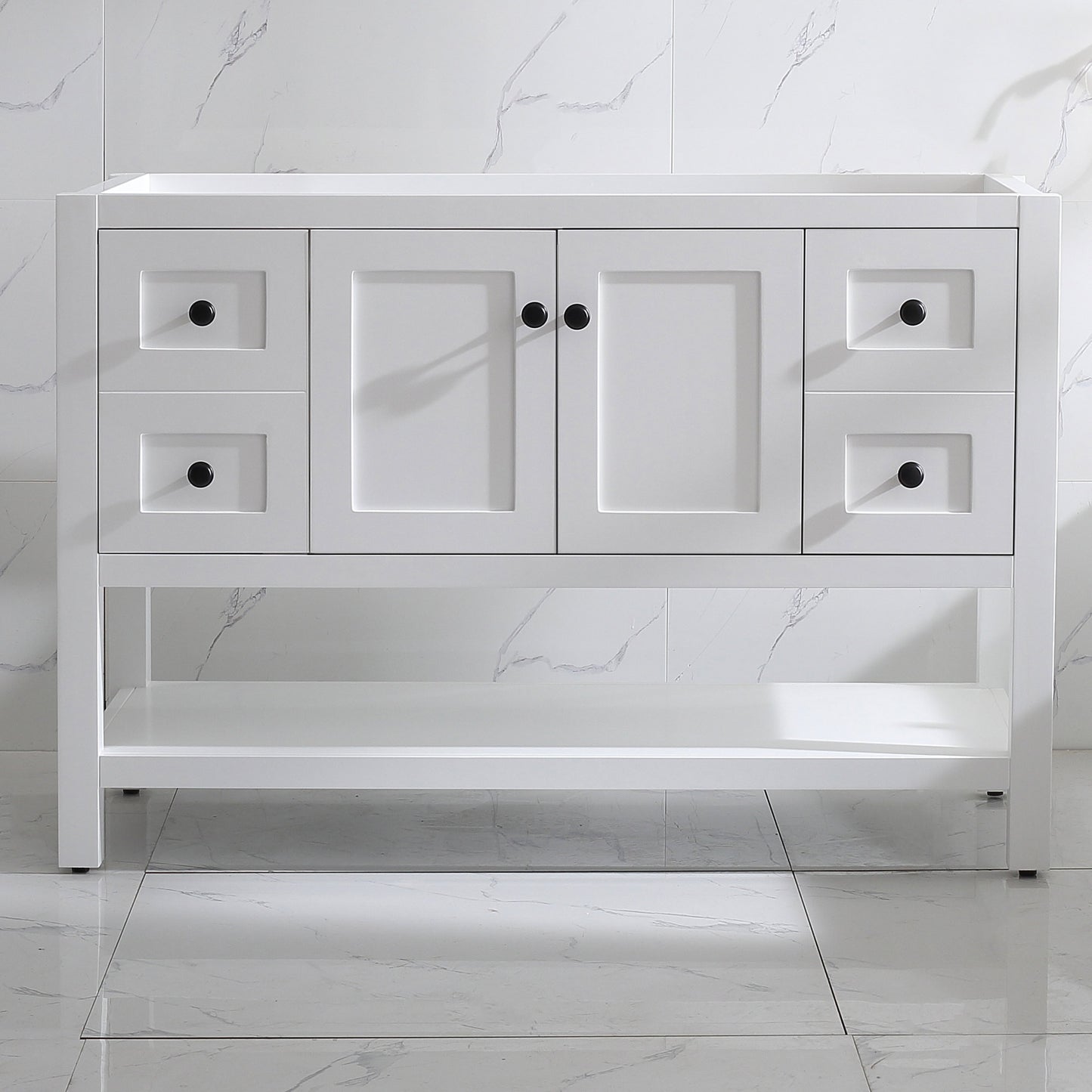 035 Series – 48 Inch Vanity – Single/Double Sink