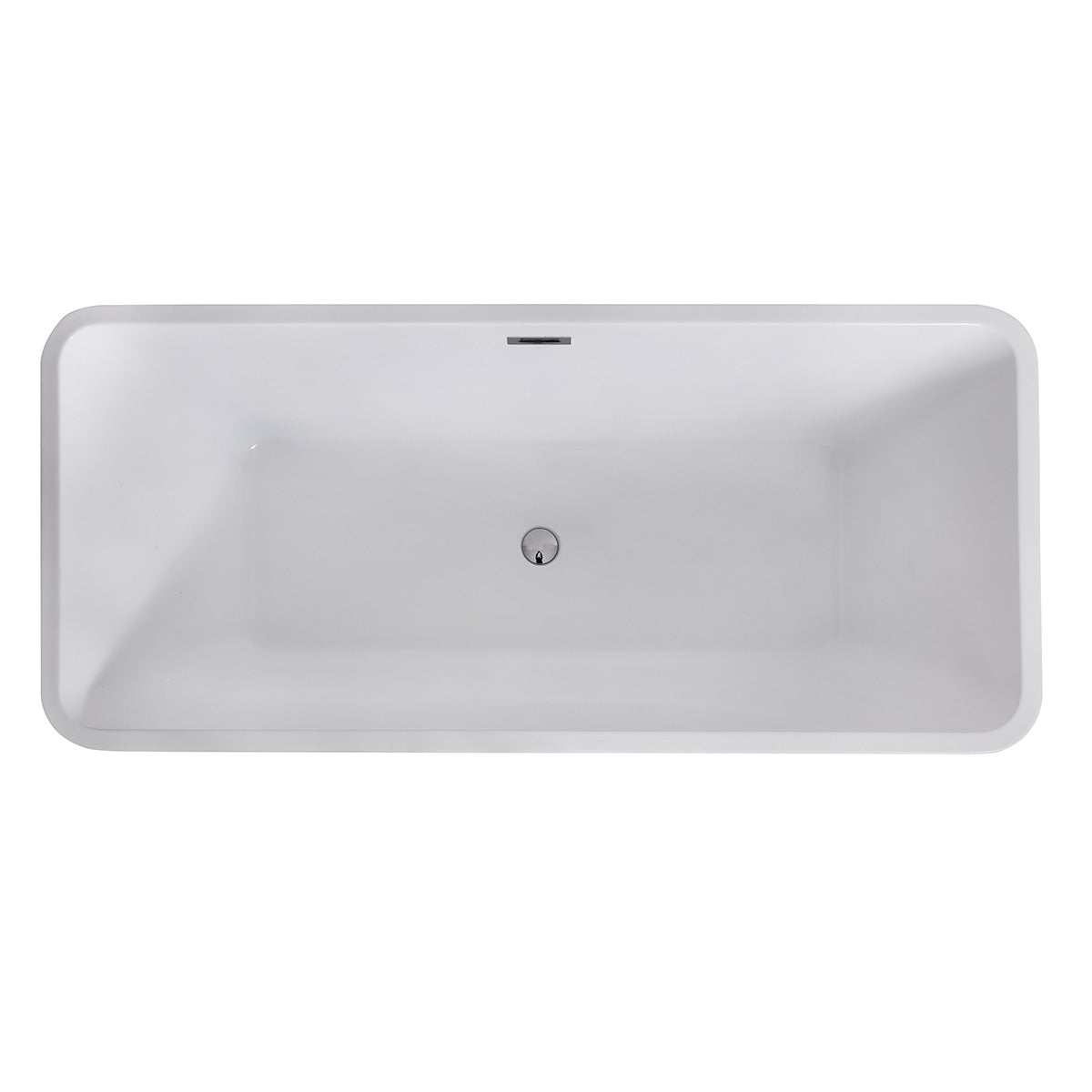 Harmony Freestanding Soaking Acrylic Bathtub 60inch*30inch