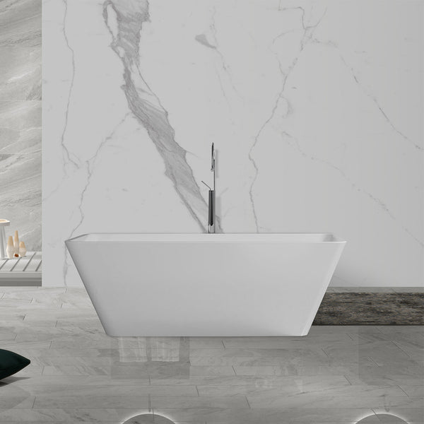 Harmony Freestanding Soaking Acrylic Bathtub 60inch*30inch