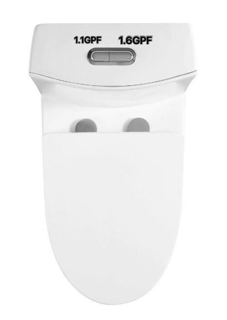 K-0382 One Piece 28" Toilet Dual Flush