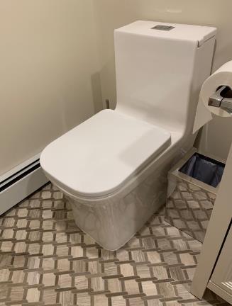 K-0329 One Piece 27" Toilet Dual Flush 10 min installation