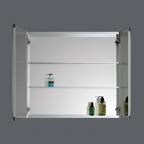 Aluminum Medicine Cabinet 18INCH TO 48INCH  (Surface Mount/Recessed)