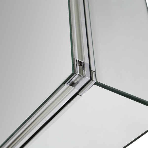 Aluminum Medicine Cabinet 18INCH TO 48INCH  (Surface Mount/Recessed)