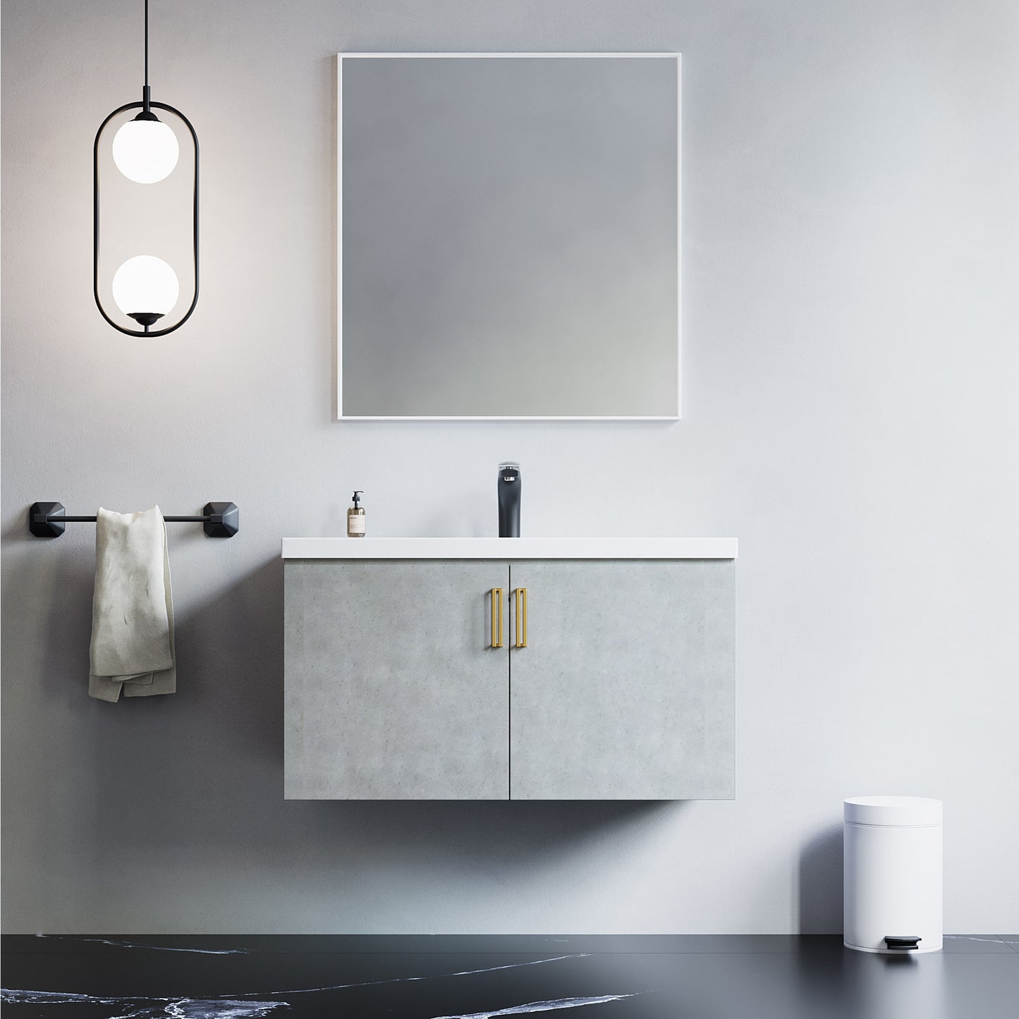 D047 Series–36 Inch Vanity-With Two doors