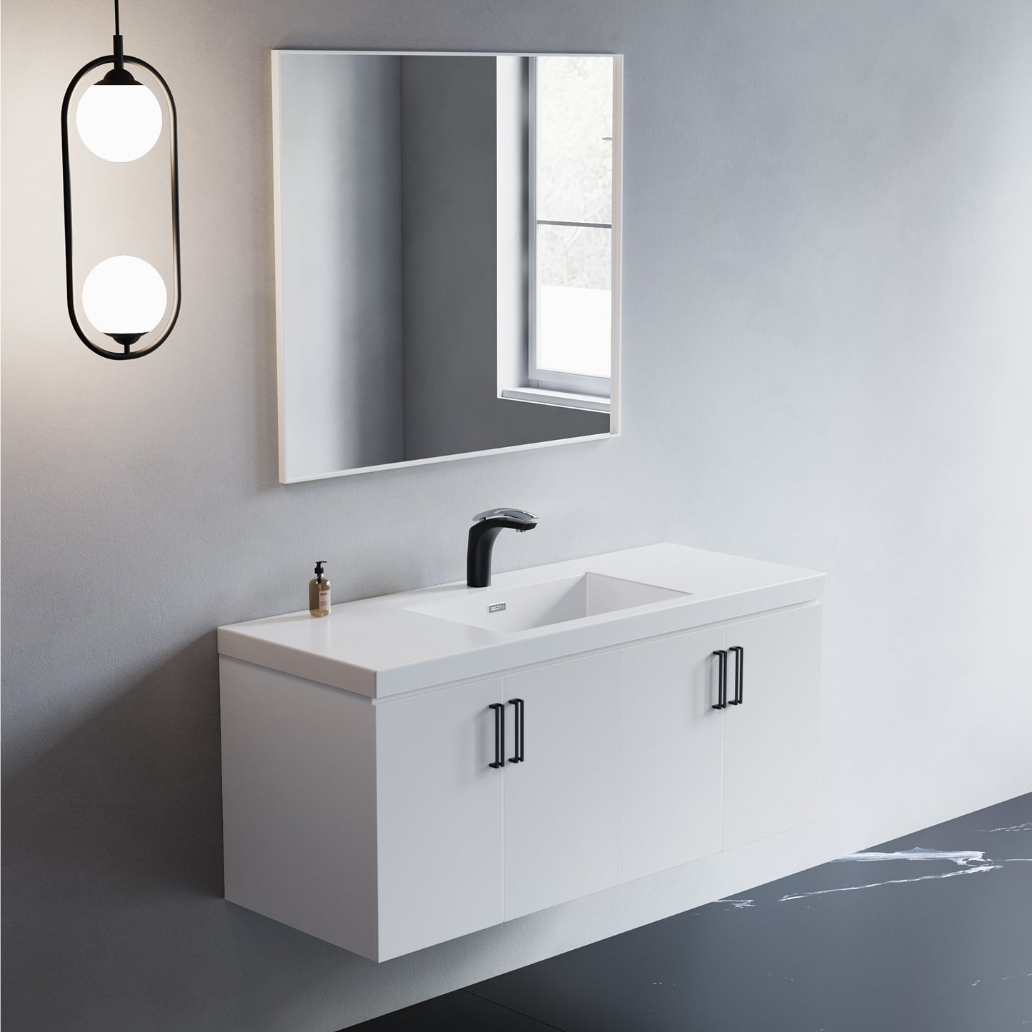 D047 Series–48 Inch Vanity – Single Sink