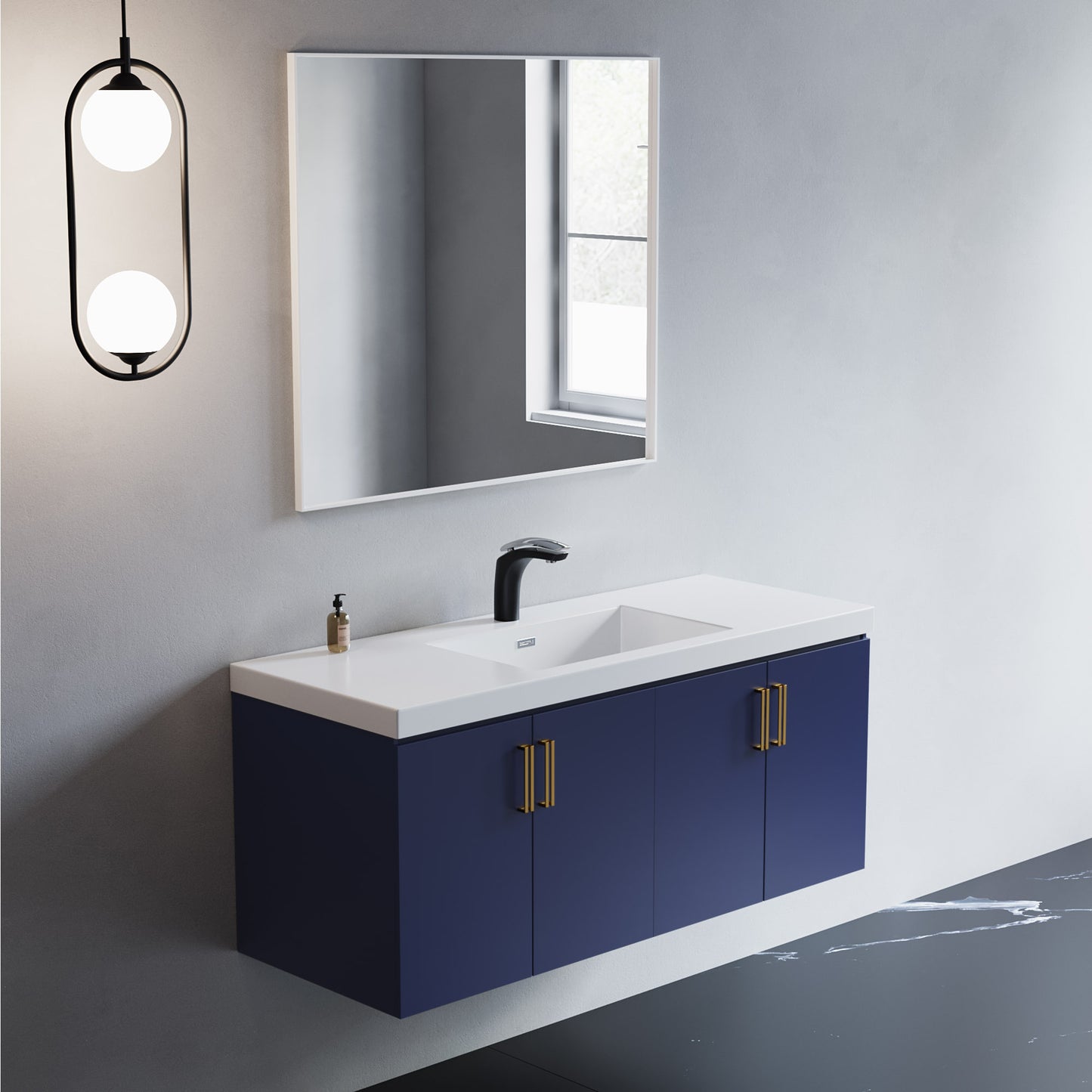 D047 Series–48 Inch Vanity – Single Sink