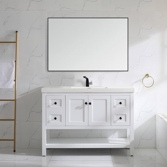 035 Series – 48 Inch Vanity – Single/Double Sink
