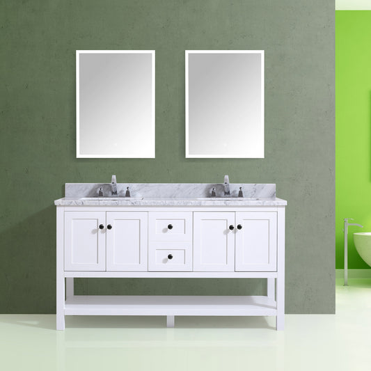 035 Series – 60 Inch Vanity Double sink