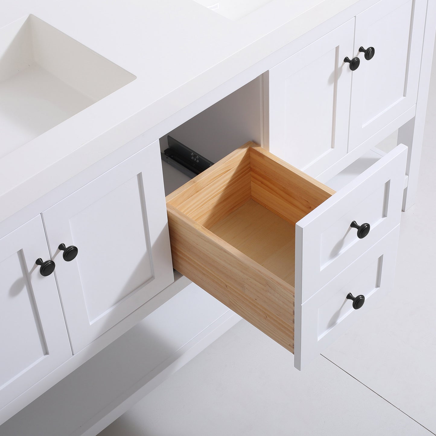 035 Series – 60 Inch Vanity Double sink