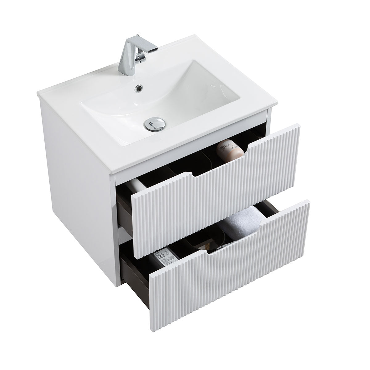 Nora 24" Wall Hung Vanity & Ceramic