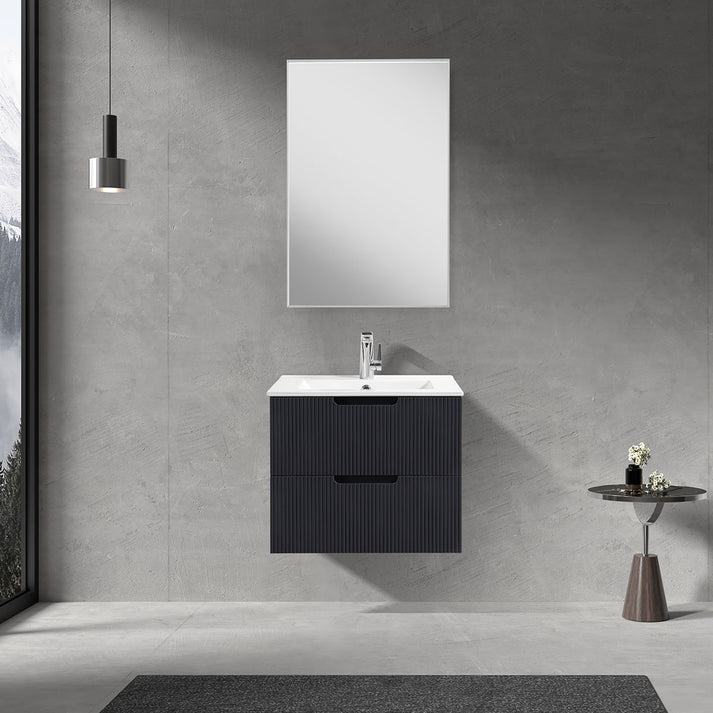 Nora 24" Wall Hung Vanity & Ceramic