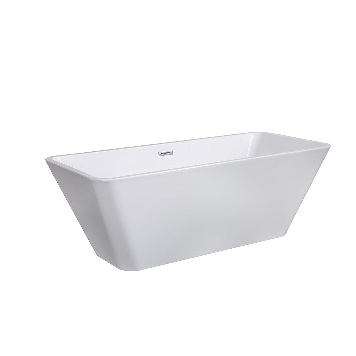 Harmony Freestanding Soaking Acrylic Bathtub  60inch*30inch