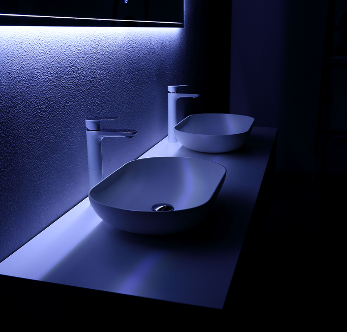 Fiona-Wall Hung Bathroom Vanity with Quartz Top & Ceramic Sink