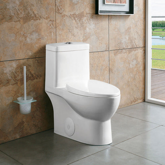 T-2137 One Piece 28" Toilet Dual Flush