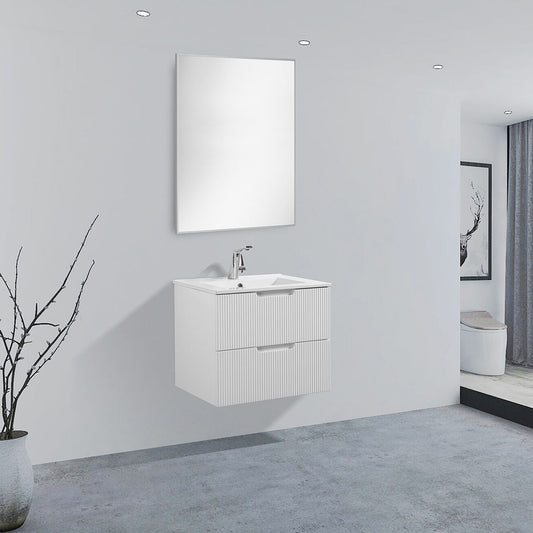 Nora 24" Wall Hung Vanity & Ceramic