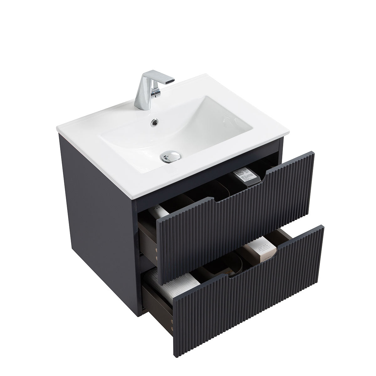 Nora 24" Wall Hung Vanity & Ceramic