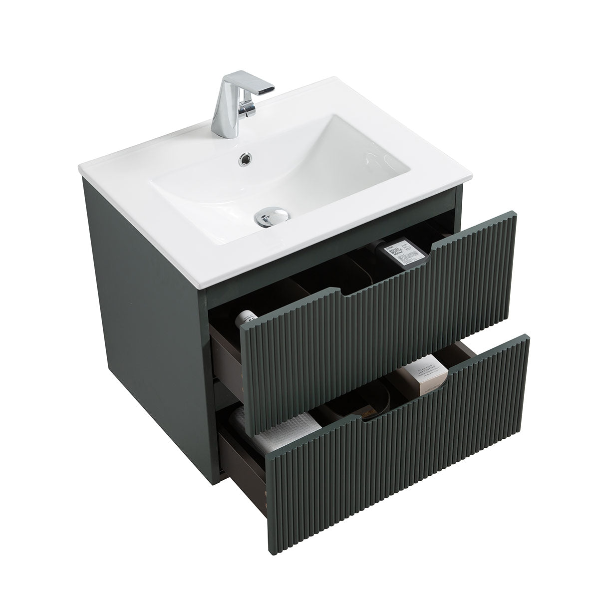 Nora 24" Wall Hung Vanity & Ceramic