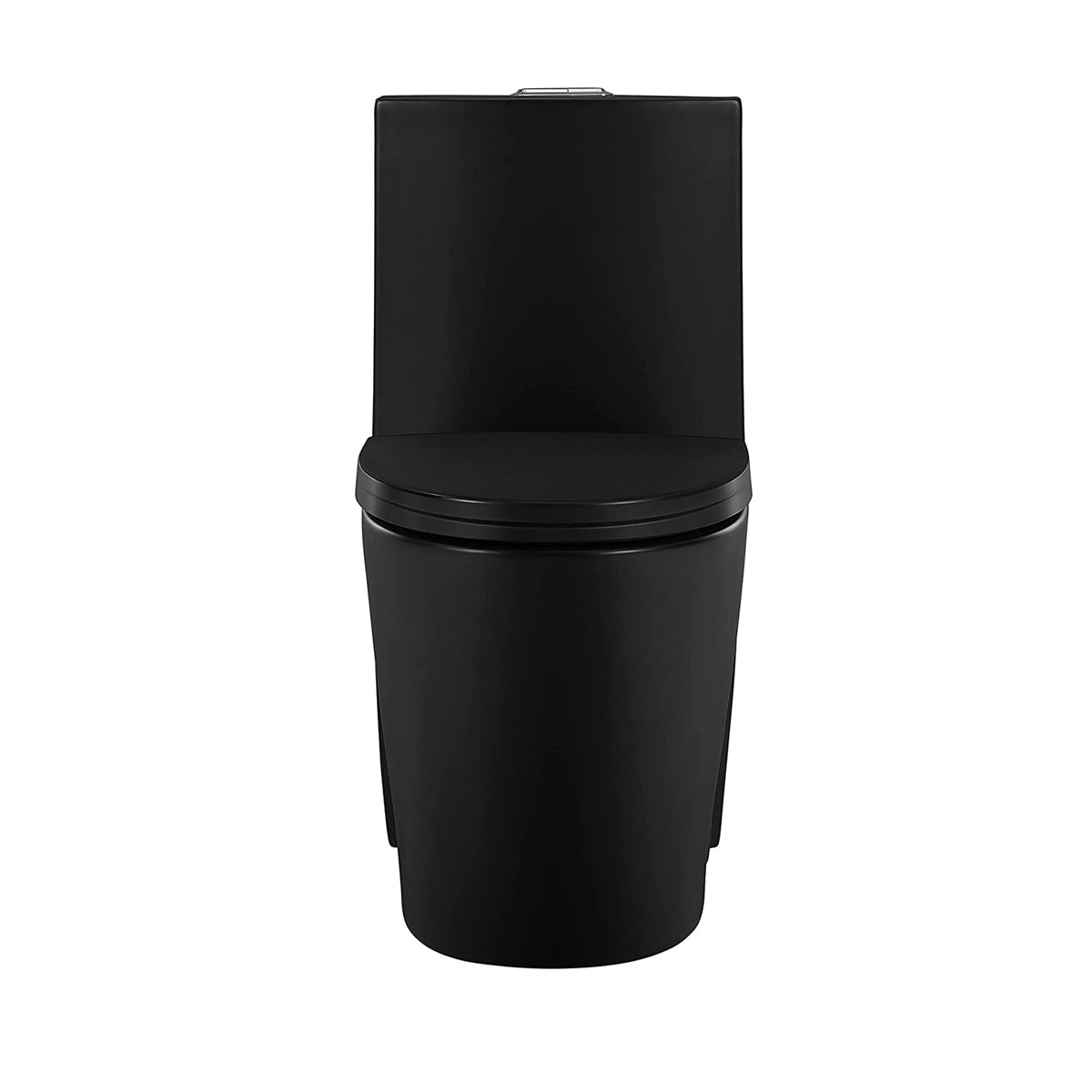 K-0382(MB Black) One Piece 28" Toilet Dual Flush