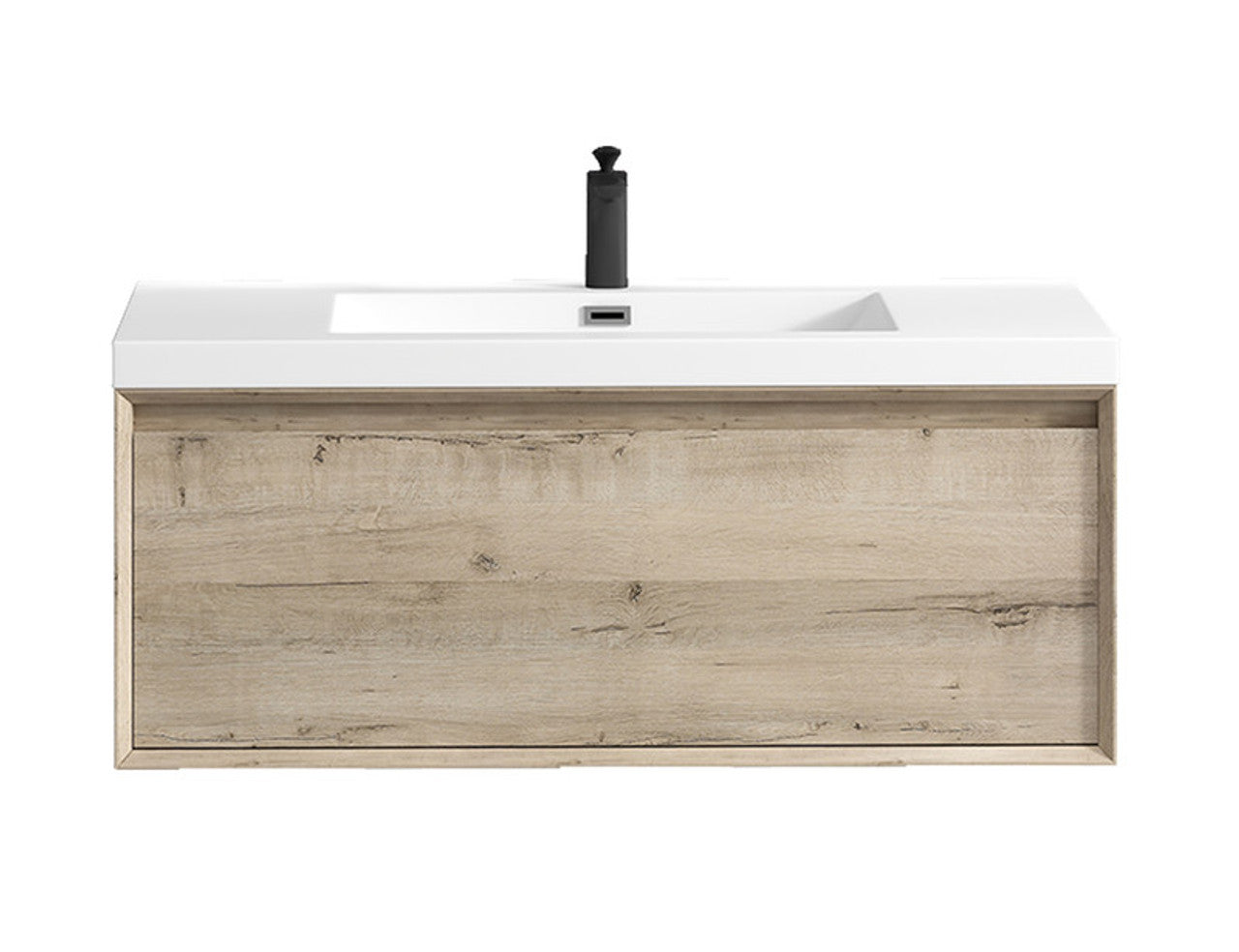 BELLA ''42 inch WALL MOUNTED VANITY WITH ACRYLIC TOP