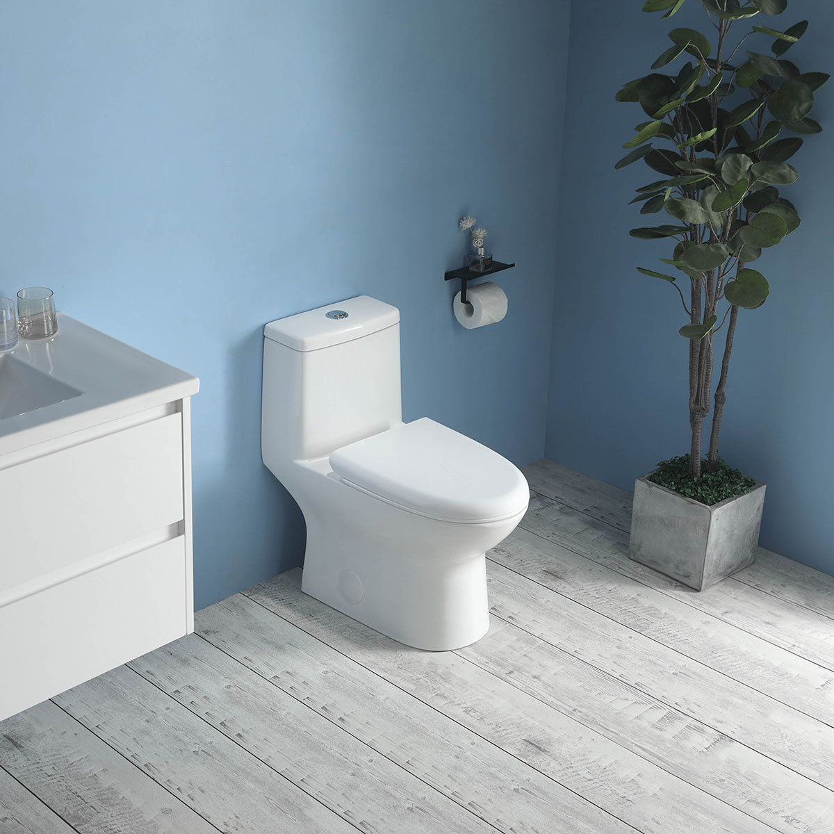 K-0397 One Piece 28"Toilet Dual Flush 10“ Rough
