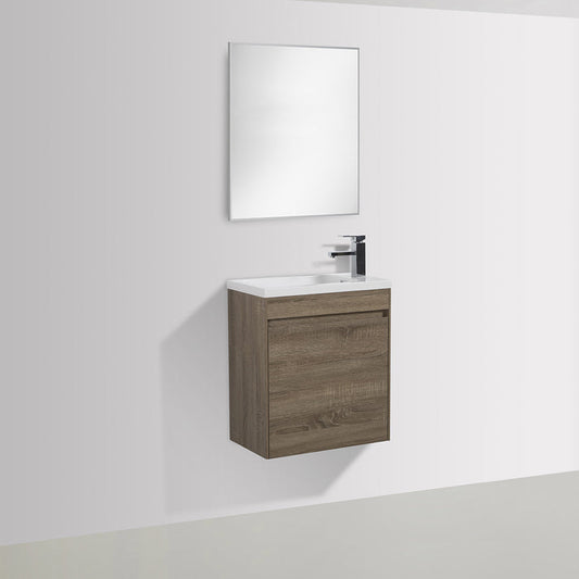 SLICE V9017 SERIES Vanity & Resin Sink Combo S. Oak