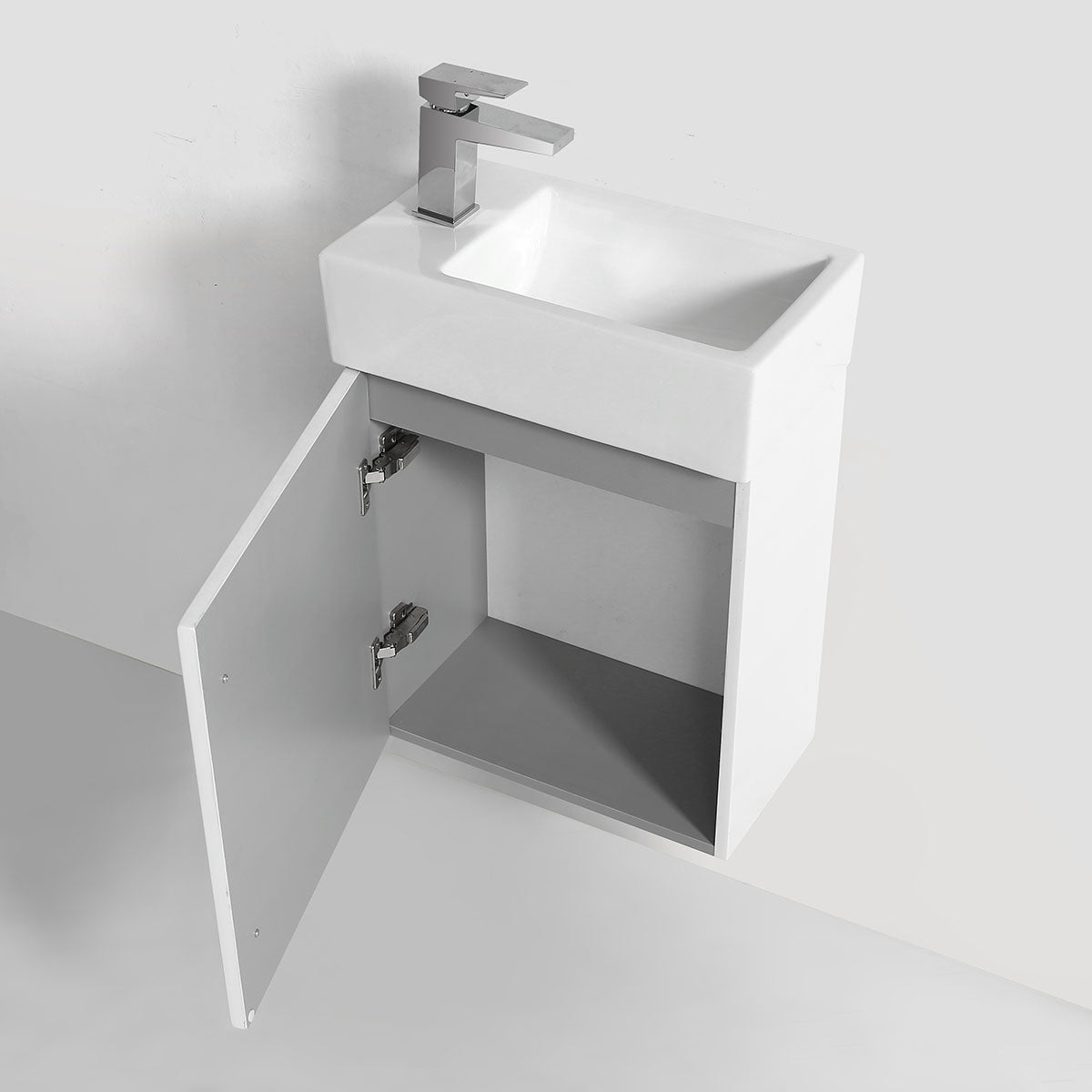 MOB-9001 18 Inch Wall Hung Vanity